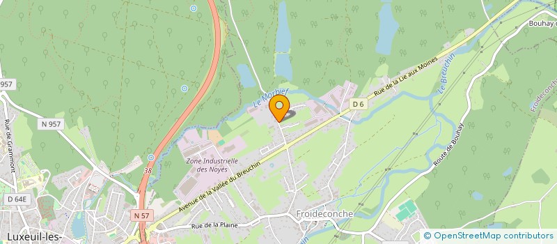 localisation de l'entreprise DUETTO NY  FROIDECONCHE