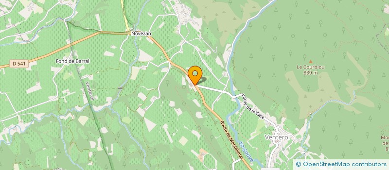 localisation de l'entreprise DUETTO PISCINE  NYONS