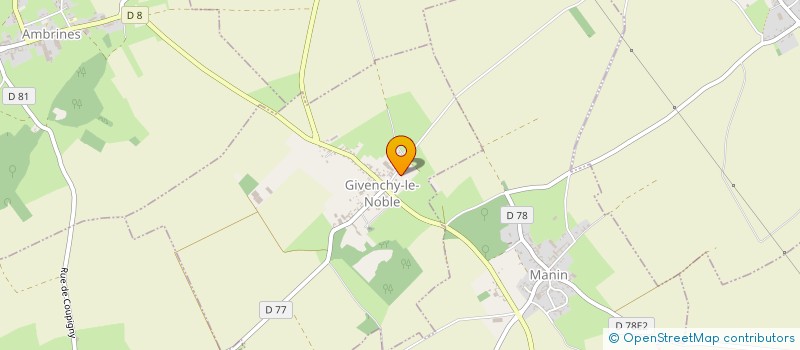 localisation de l'entreprise DUEZ  MANIN