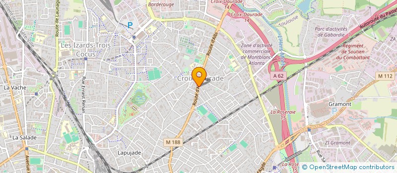 localisation de l'entreprise DUF à TOULOUSE