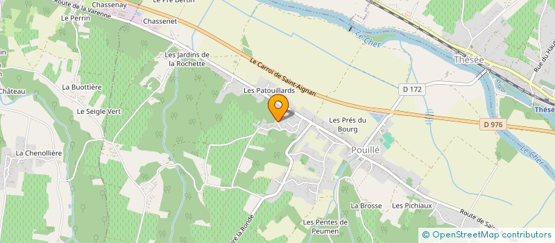 localisation de l'entreprise DUFADIS à SAINT AIGNAN
