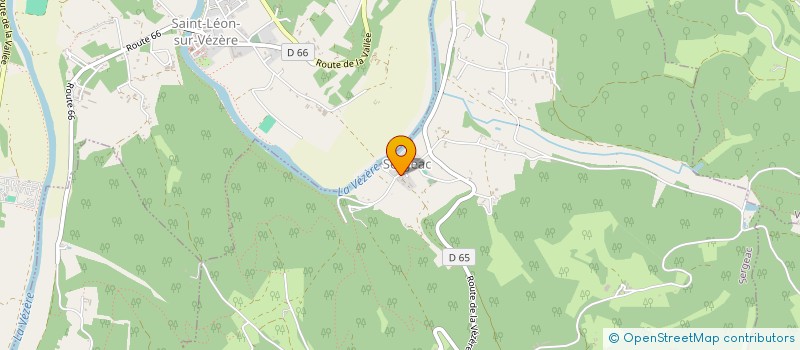 localisation de l'entreprise DUFAITMAISON PRODUCTIONS  SERGEAC