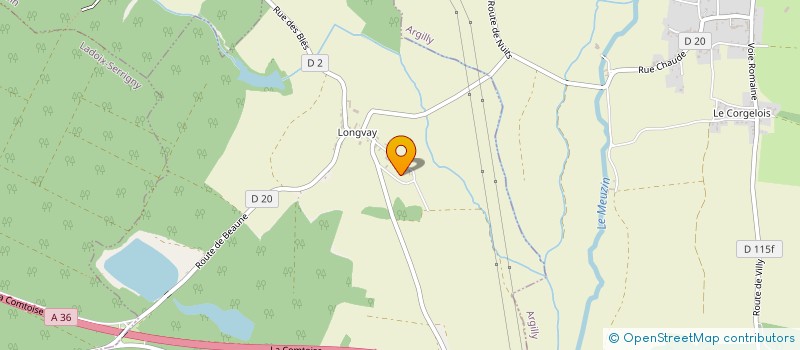 localisation de l'entreprise DUFALT  VILLY-LE-MOUTIER