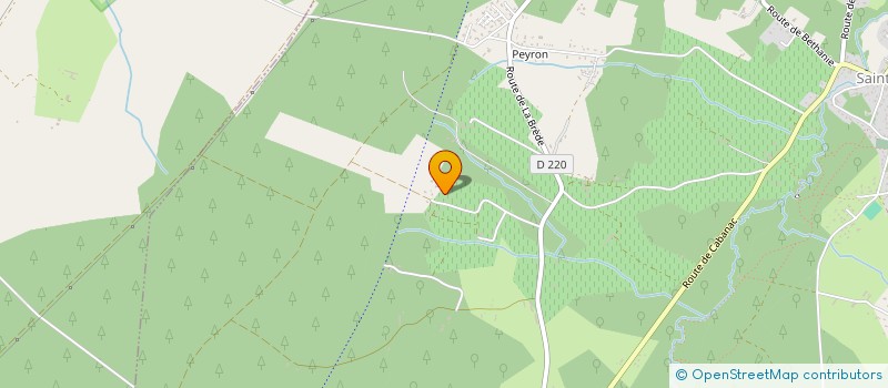 localisation de l'entreprise DUFAU-MEYRE-2  SAINT-MORILLON