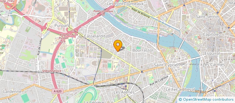 localisation de l'entreprise DUFAUR DE PIBRAC 17 à TOULOUSE