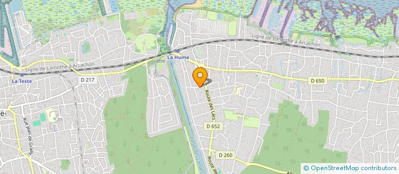 localisation de l'entreprise DUFAURE SC  GUJAN-MESTRAS