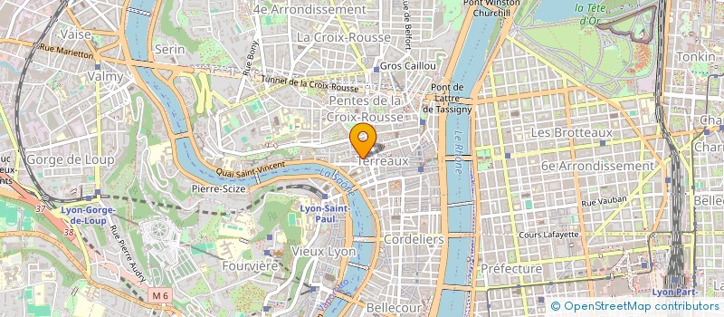 localisation de l'entreprise DUFAUX à LYON