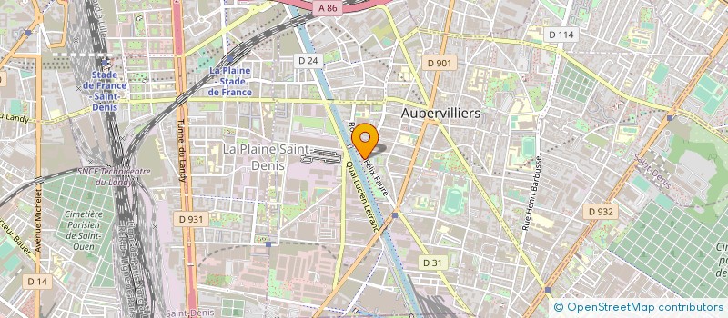 localisation de l'entreprise DUFERCO MOREL à SAINT-DENIS