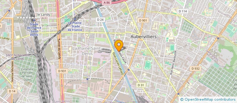 localisation de l'entreprise DUFERCO THIONVILLE à SAINT-DENIS