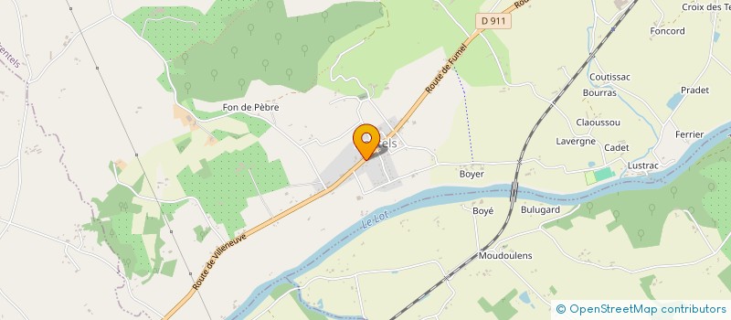 localisation de l'entreprise DUFFA - LES PETITS LAPINS  TRENTELS