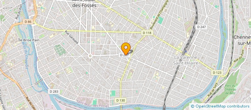 localisation de l'entreprise DUFFEAU à SAINT-MAUR-DES-FOSSES