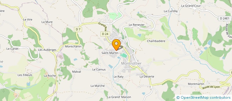 localisation de l'entreprise DUFFET POSE à MONTROTTIER