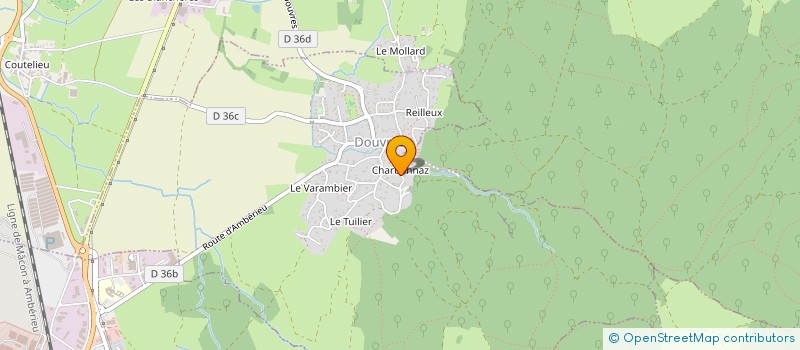 localisation de l'entreprise DUFFIET CVT  DOUVRES