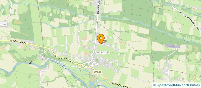 localisation de l'entreprise DUFFO  TUZAGUET