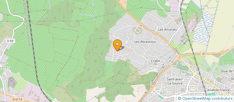 localisation de l'entreprise DUFLOS REMY  NARBONNE