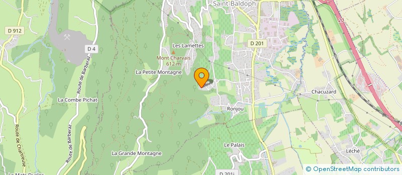 localisation de l'entreprise DUFORNET  BARBERAZ