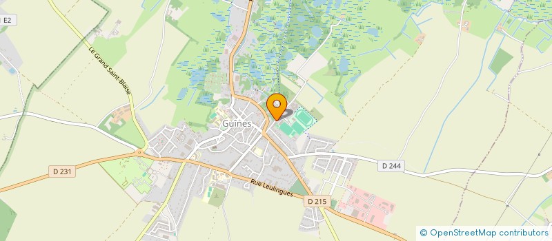 localisation de l'entreprise DUFOSSE ELECTRICITE  HAMES-BOUCRES