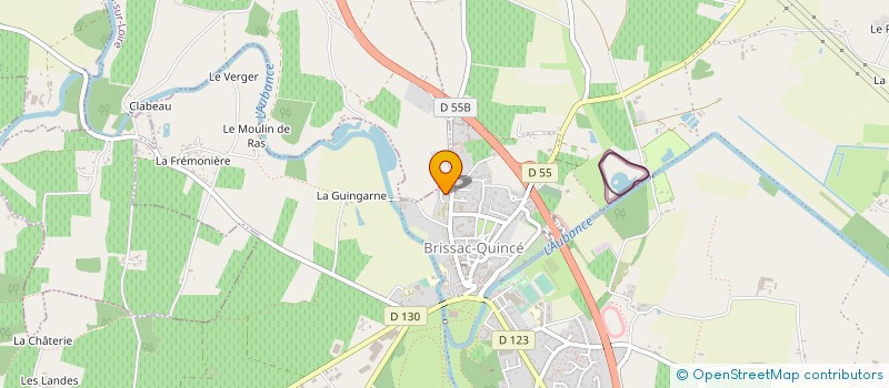 localisation de l'entreprise DUFOUR  GENNES-VAL-DE-LOIRE