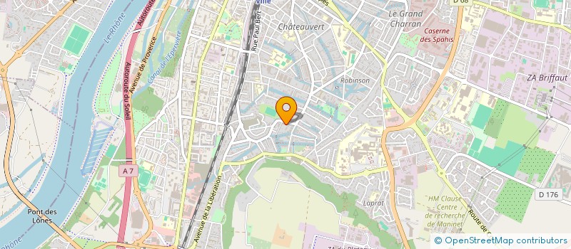 localisation de l'entreprise DUFOUR BONCOMPAIN SDF à VALENCE