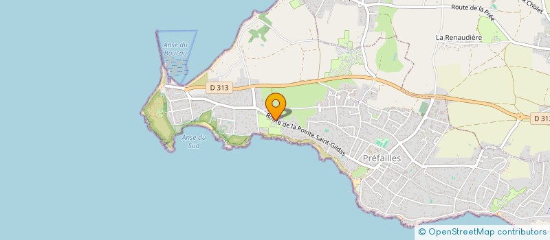 localisation de l'entreprise DUFOUR CELINE  PREFAILLES