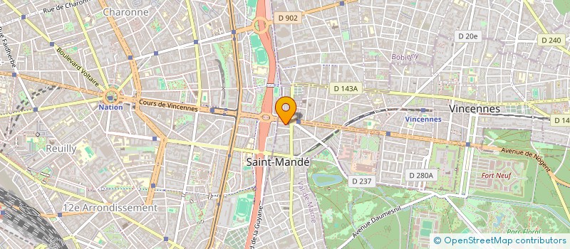 localisation de l'entreprise DUFOUR CONSULTANT à SAINT-MANDE