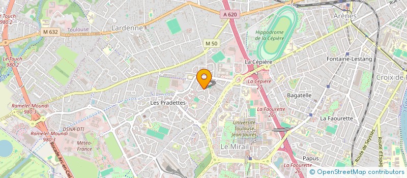 localisation de l'entreprise DUFOUR ET A MESOURE  TOULOUSE