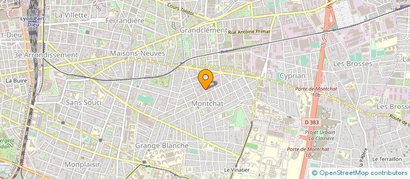 localisation de l'entreprise DUFOUR ET COMPAGNIE  LYON