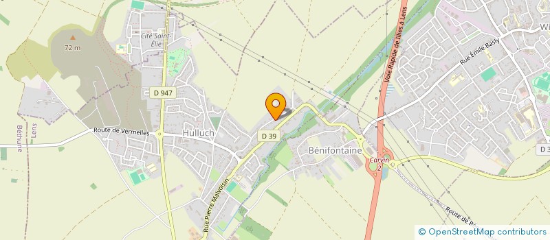 localisation de l'entreprise DUFOUR J à HULLUCH