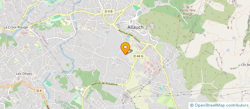 localisation de l'entreprise DUFOUR JDJ  ALLAUCH