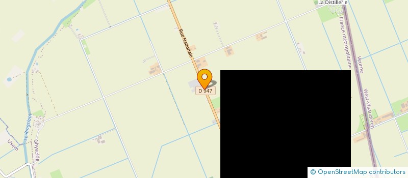 localisation de l'entreprise DUFOUR MALO  GHYVELDE