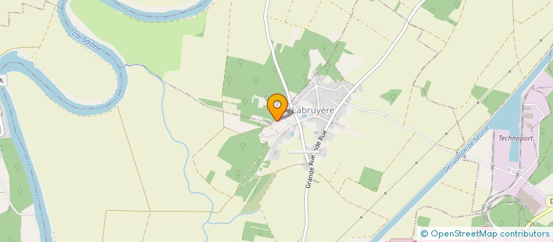 localisation de l'entreprise DUFOUR MARTIAL ELECTRICITE GENERALE  LABRUYERE