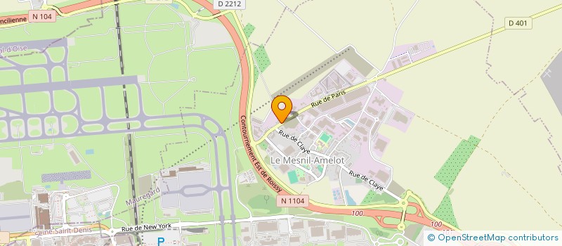 localisation de l'entreprise DUFOUR NICOLAS - OUTERELO SOFIA à LE MESNIL-AMELOT