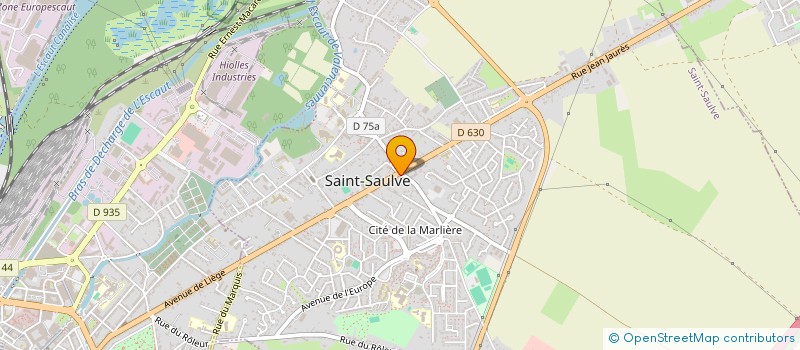 localisation de l'entreprise DUFOUR-PETRIAUX  SAINT-SAULVE