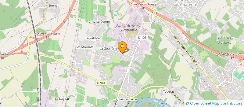 localisation de l'entreprise DUFOUR SARL à FLEAC