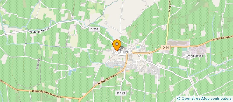 localisation de l'entreprise DUFOUR SERVICE à TULETTE