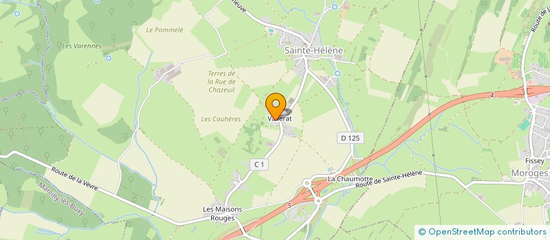 localisation de l'entreprise DUFOURGNIAUD D. GALAUP F. à MARCILLY-LES-BUXY