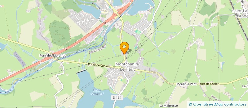 localisation de l'entreprise DUFOURGNIAUD THOMAS  SAINT-EUSEBE