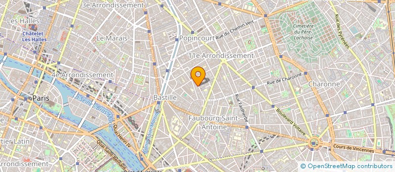 localisation de l'entreprise DUFRAICHE YANN MARIE  PARIS