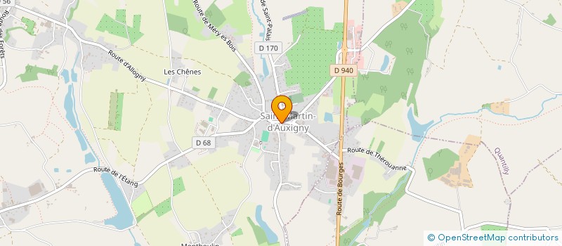 localisation de l'entreprise DUFRENES-BURIAN  SAINT-MARTIN-D'AUXIGNY