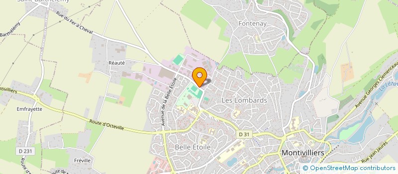 localisation de l'entreprise DUFRENNE  MONTIVILLIERS