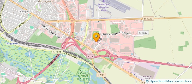 localisation de l'entreprise DUFRENOY-METON à AMIENS