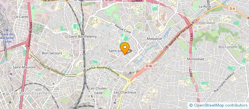 localisation de l'entreprise DUFTHIR à MARSEILLE