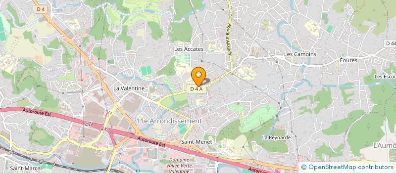 localisation de l'entreprise DUFY  MARSEILLE