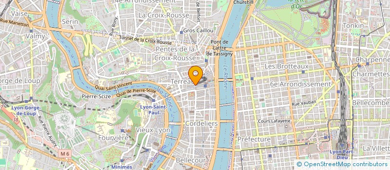 localisation de l'entreprise DUFY-BIANCHINI à LYON