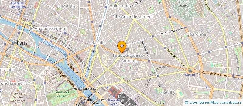 localisation de l'entreprise DUGA  PARIS