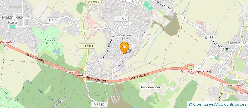 localisation de l'entreprise DUGAL à BARLIN