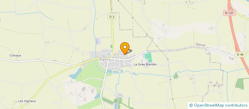 localisation de l'entreprise DUGARO à PIERRIC