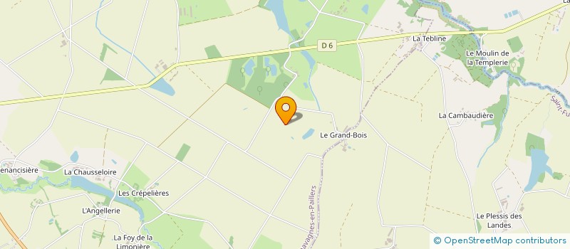 localisation de l'entreprise DUGAST  CHAVAGNES-EN-PAILLERS