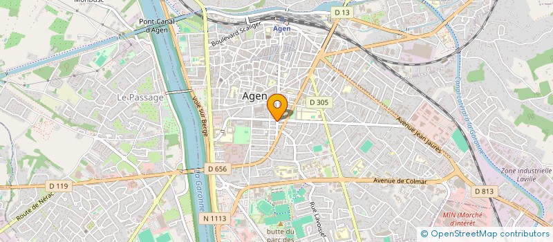 localisation de l'entreprise DUGAST AVOCAT  AGEN