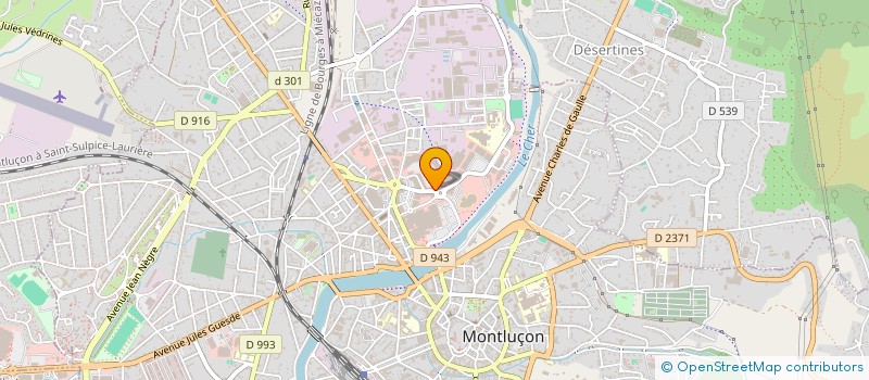 localisation de l'entreprise DUGAUKIDS à MONTLUCON